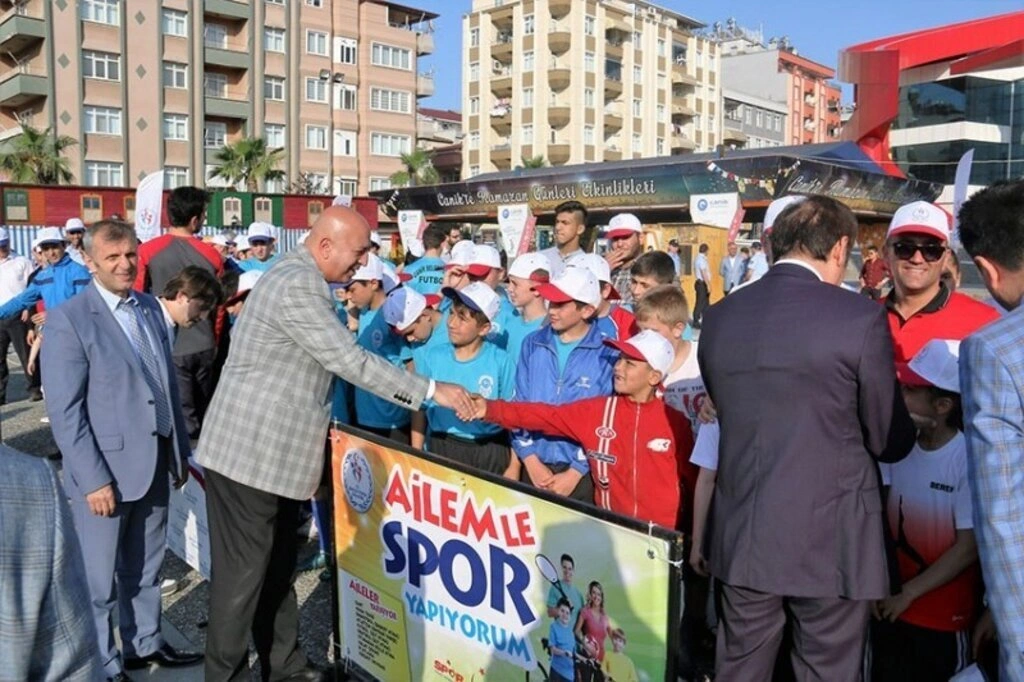 Ailemle Spor Yapıyorum etkinliği