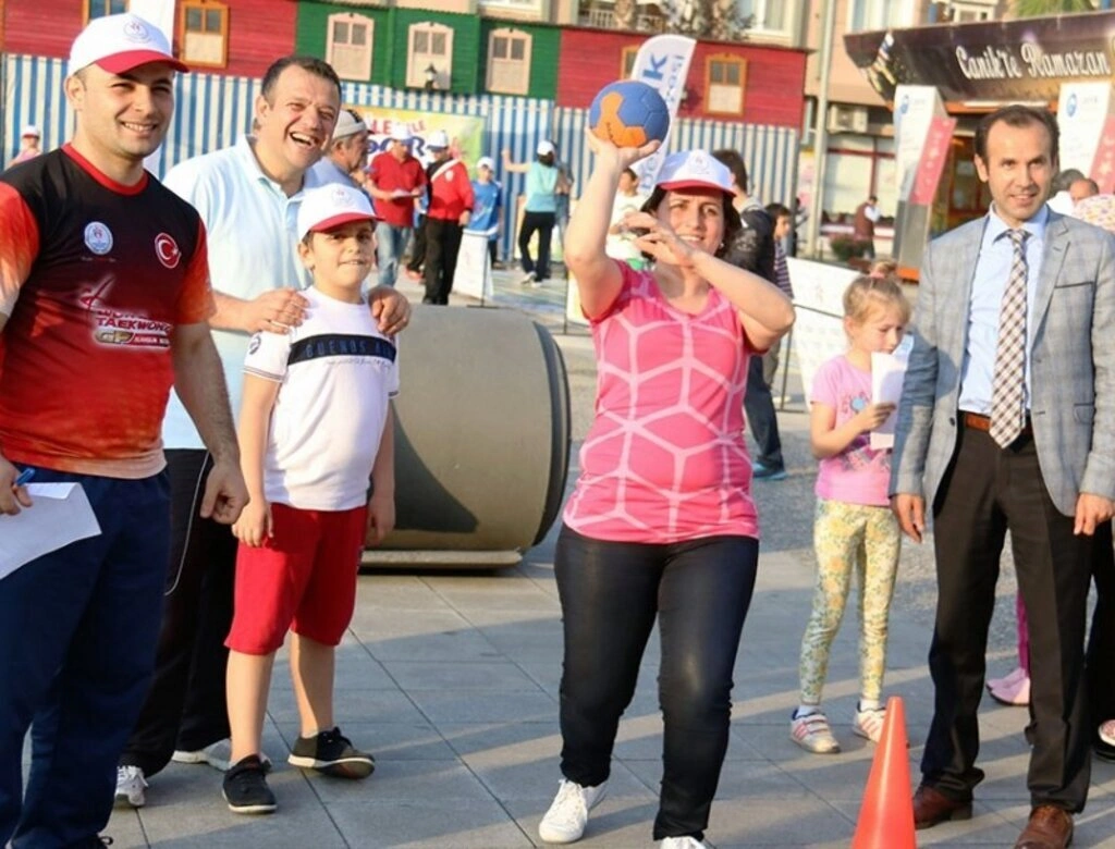 Ailemle Spor Yapıyorum etkinliği