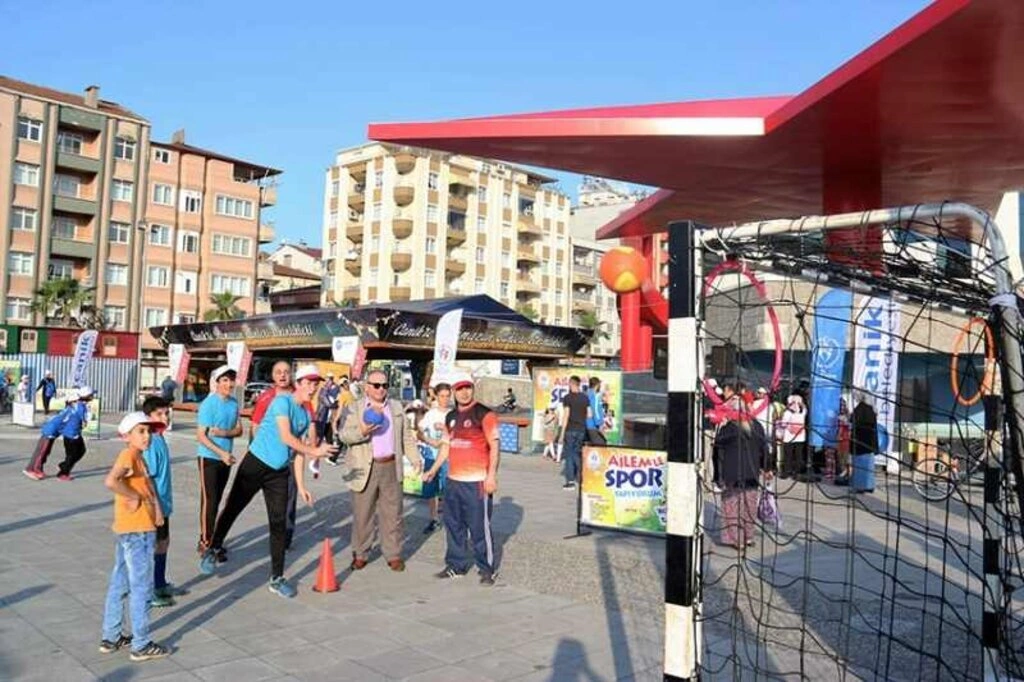 Ailemle Spor Yapıyorum etkinliği