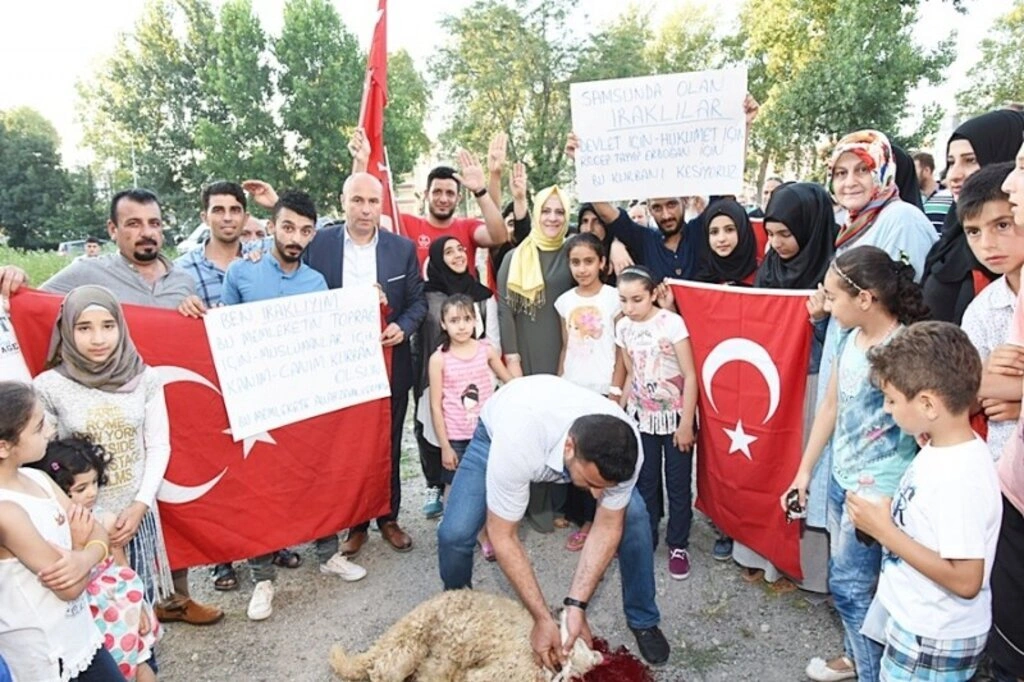 Tekkeköy Milli İradeye sahip çıktı