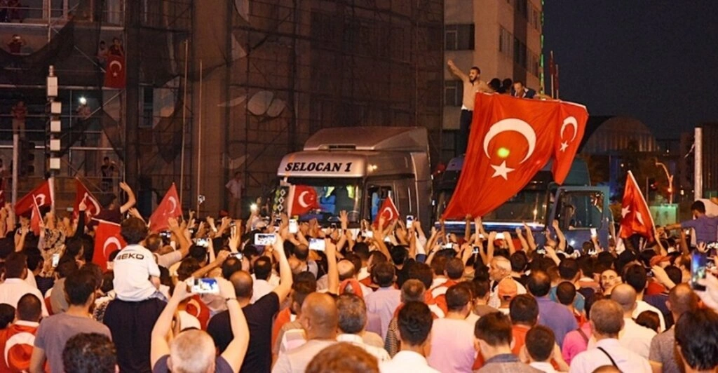 Tekkeköy Milli İradeye sahip çıktı