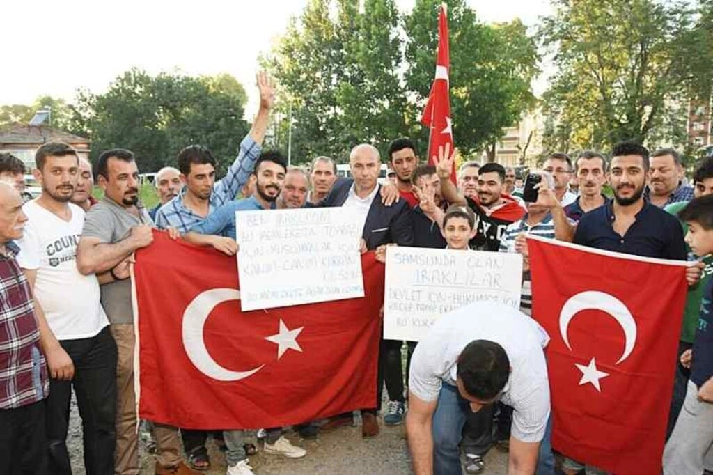 Tekkeköy Milli İradeye sahip çıktı