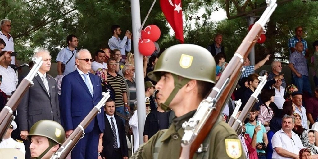 Samsun’da 96-3 kısa dönem askerler yemin etti