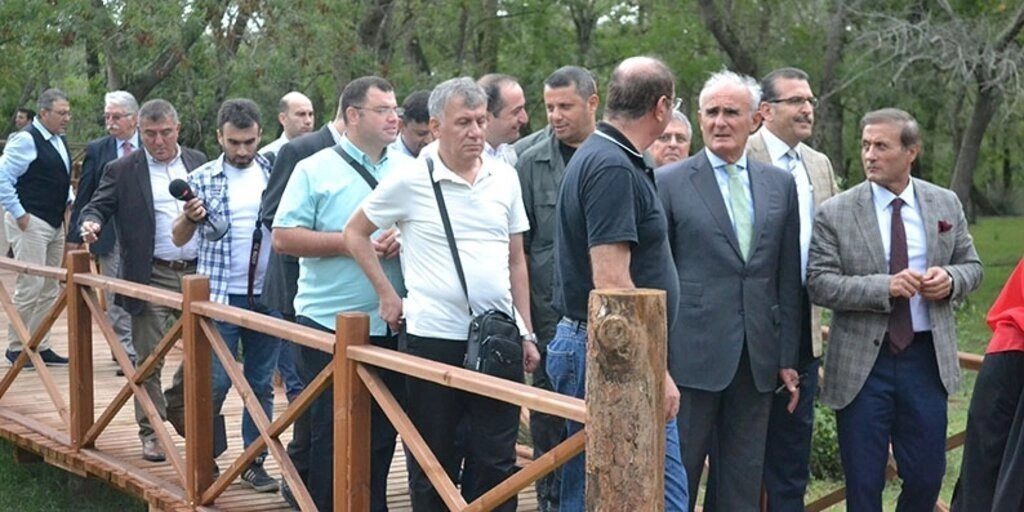 Gazeteciler Kuş Cenneti'ne hayran kaldı