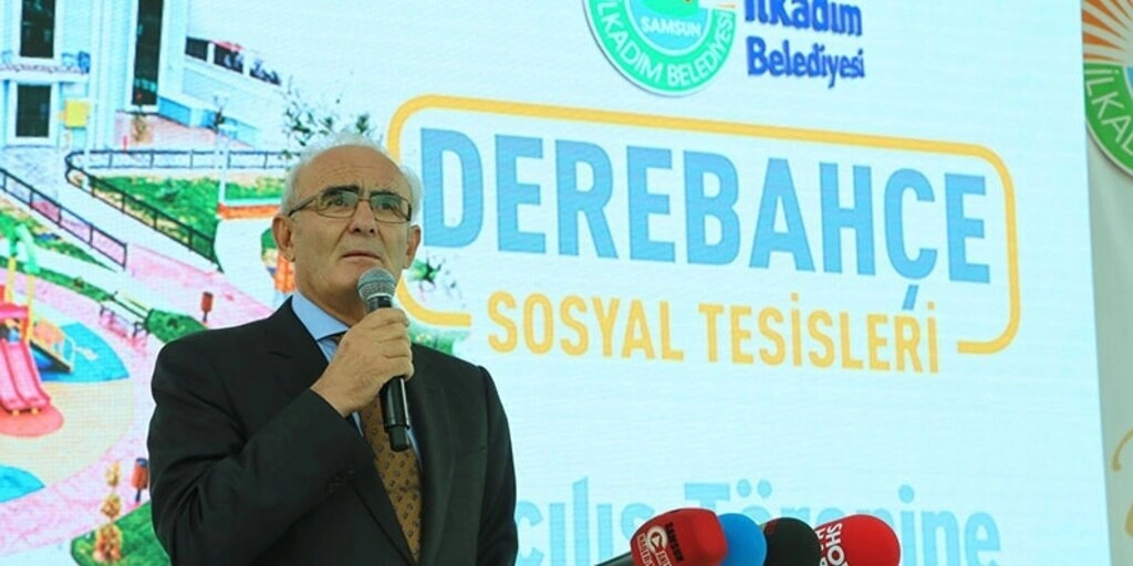 İlkadım Derebahçe Sosyal Tesisleri görkemli bir törenle açıldı