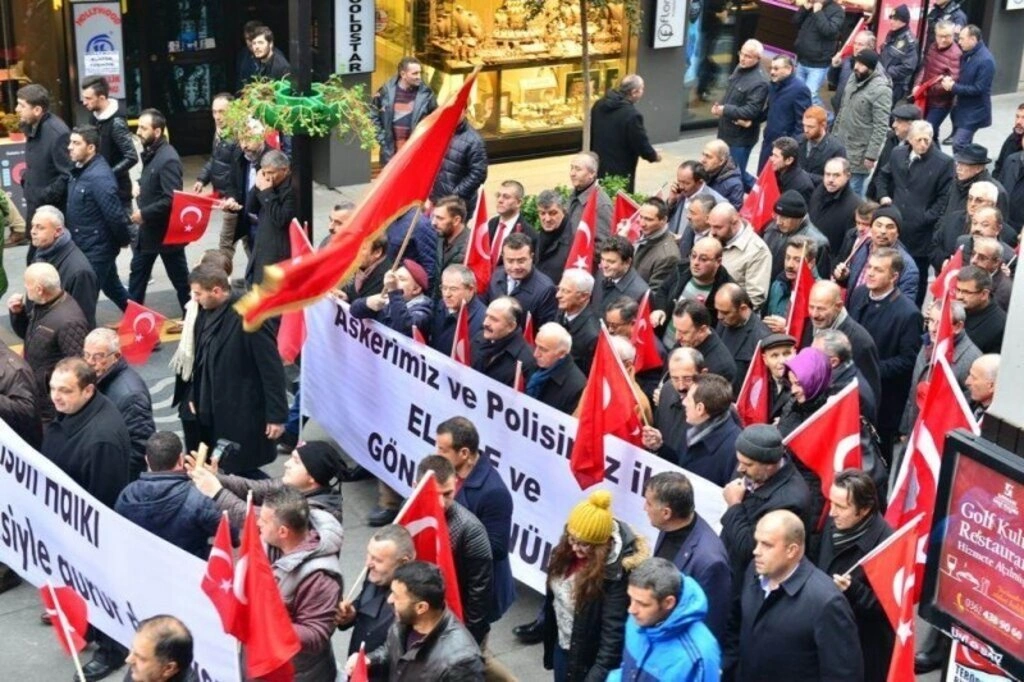 Teröre karşı Samsun tek yürek oldu