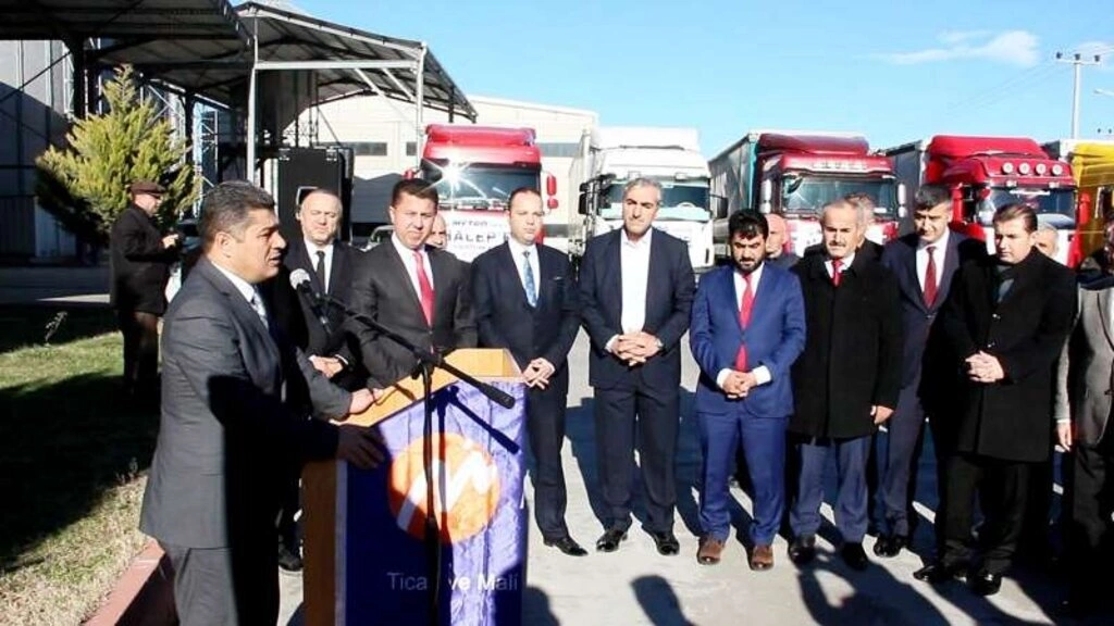 Metro Holding'den Halep'e 150 ton pirinç