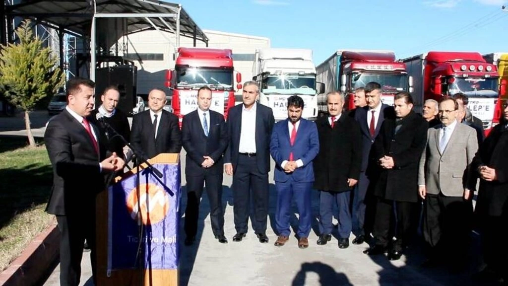 Metro Holding'den Halep'e 150 ton pirinç