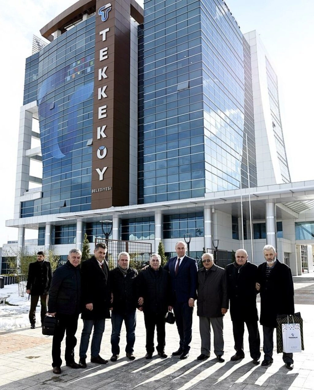 Gazetecilerden Tekkeköy Belediyesi'ne tam not
