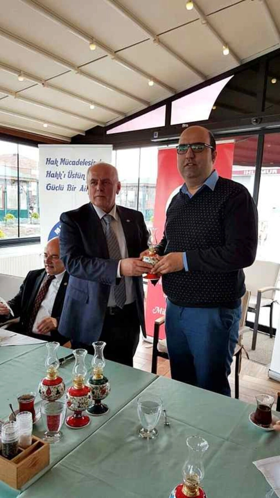 Bem-Bir-Sen 23. kuruluş yıldönümünü Samsun'da gazetecilerle kutladı