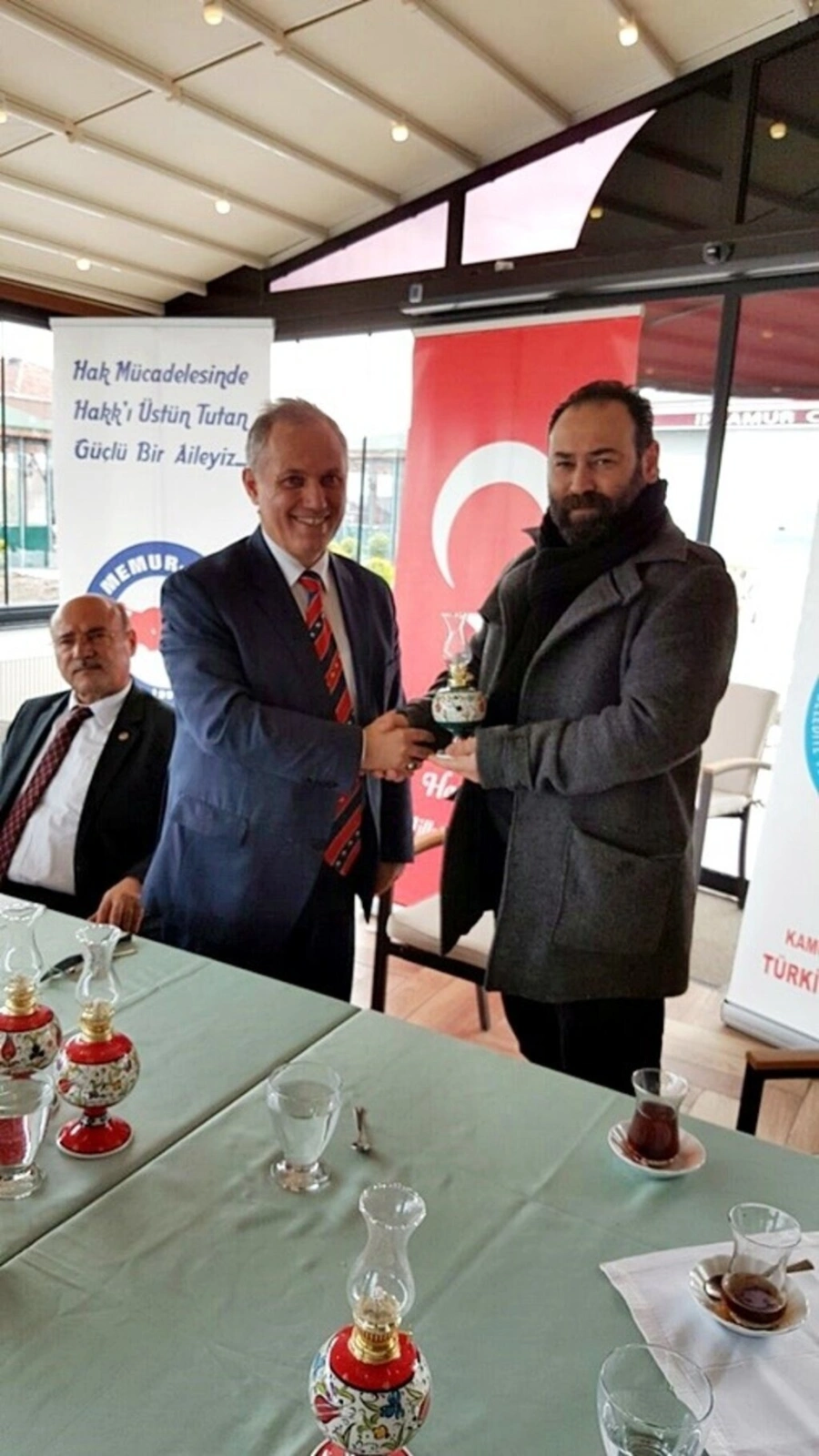 Bem-Bir-Sen 23. kuruluş yıldönümünü Samsun'da gazetecilerle kutladı