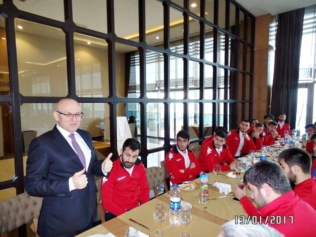 Başkanlar Termespor kampını ziyaret etti