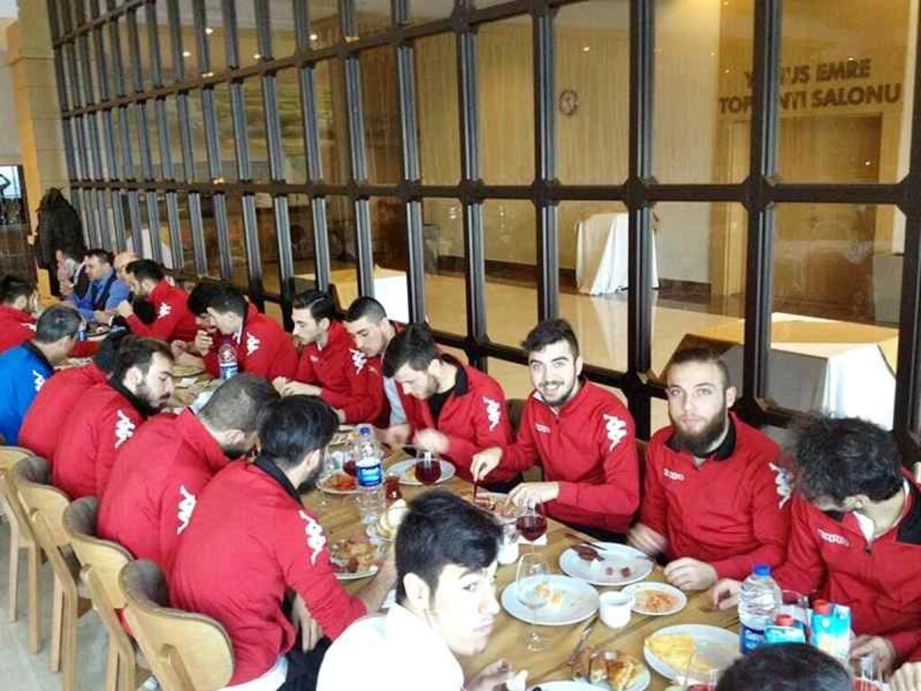 Başkanlar Termespor kampını ziyaret etti