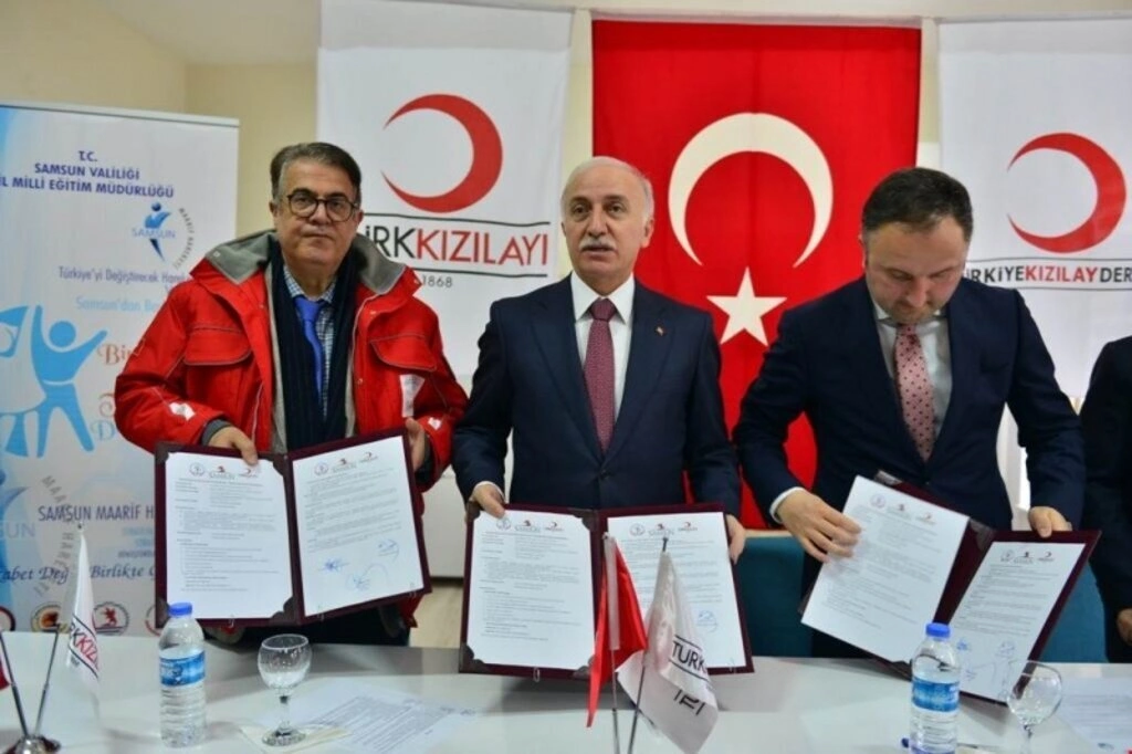 İnsanlığı Sınavı Halep'in Çocukları Projesi imza töreni gerçekleşti