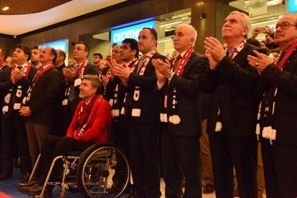 Piazza AVM'de Samsunspor coşkusu yaşandı!