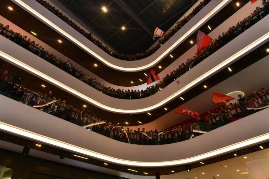 Piazza AVM'de Samsunspor coşkusu yaşandı!
