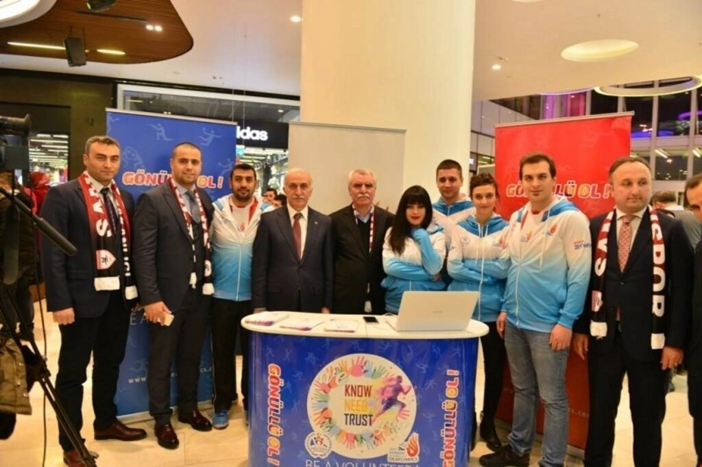 Piazza AVM'de Samsunspor coşkusu yaşandı!