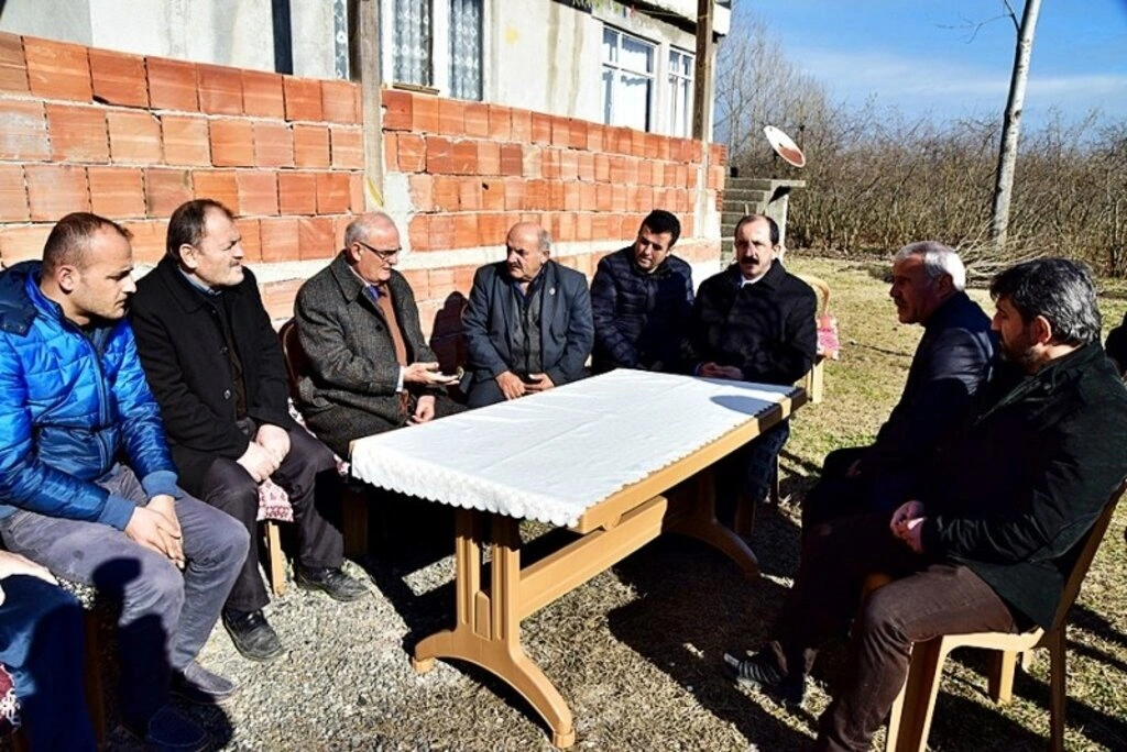 Başkan Yılmaz’dan şehit ailelerine ziyaret