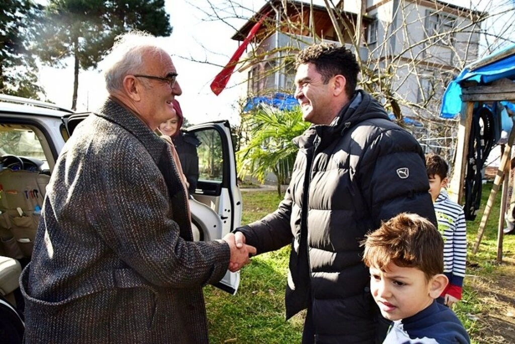 Başkan Yılmaz’dan şehit ailelerine ziyaret