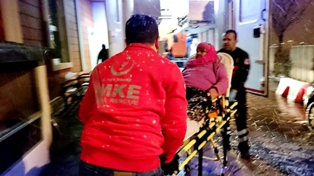 Samsun UMKE Gönüllü Kar Mesaisi