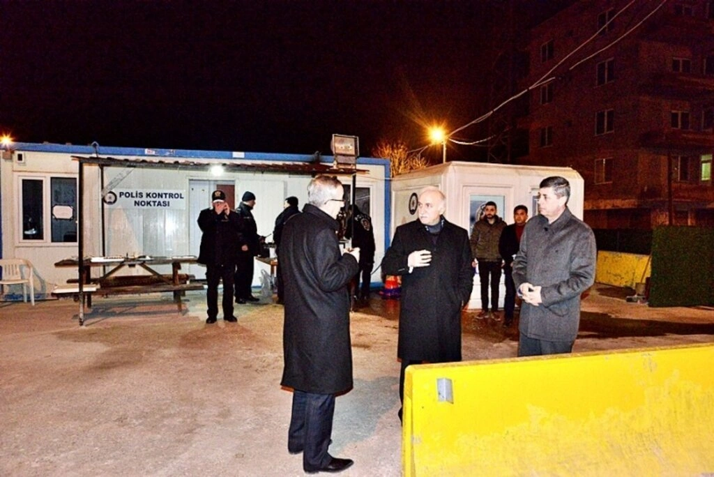 Vali Şahin'den Samsun'daki Polis Noktalarına ziyaret