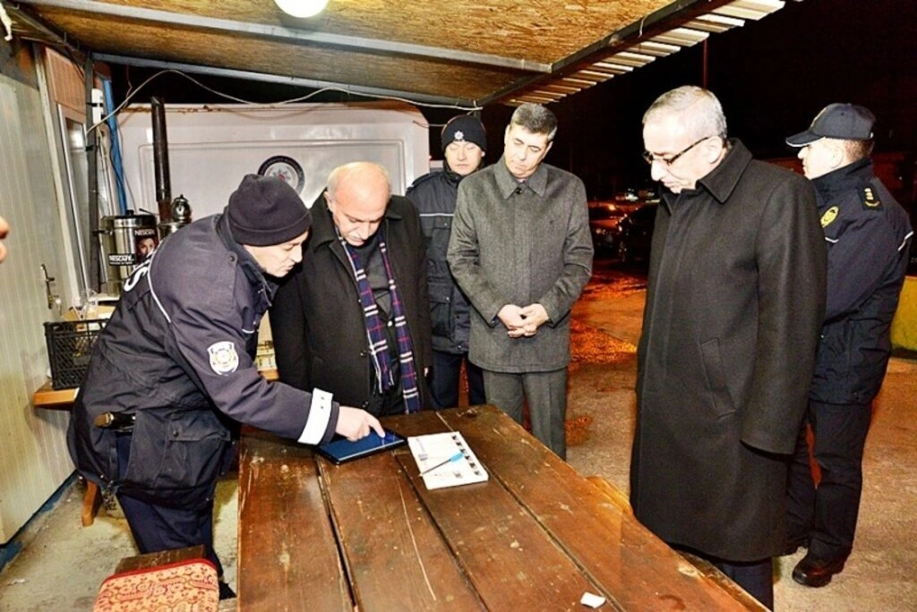 Vali Şahin'den Samsun'daki Polis Noktalarına ziyaret