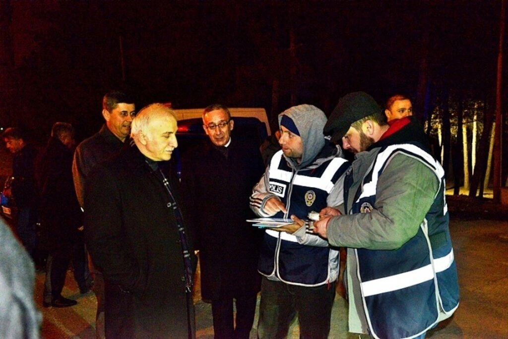 Vali Şahin'den Samsun'daki Polis Noktalarına ziyaret