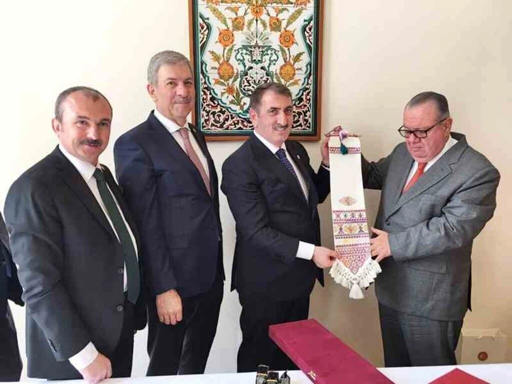 Milletvekili Köktaş Kolombiya heyetini ağırladı