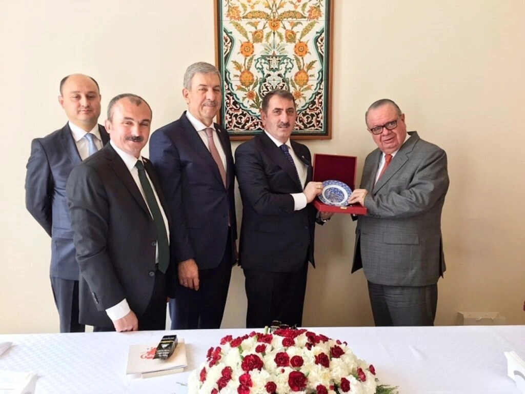 Milletvekili Köktaş Kolombiya heyetini ağırladı