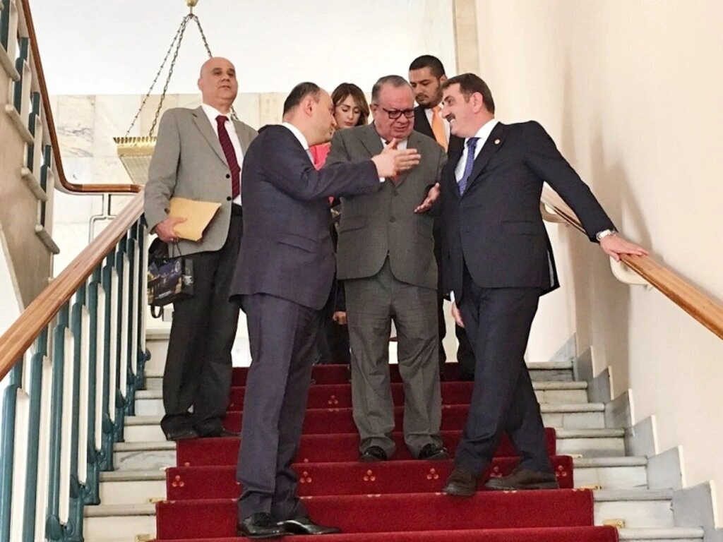 Milletvekili Köktaş Kolombiya heyetini ağırladı