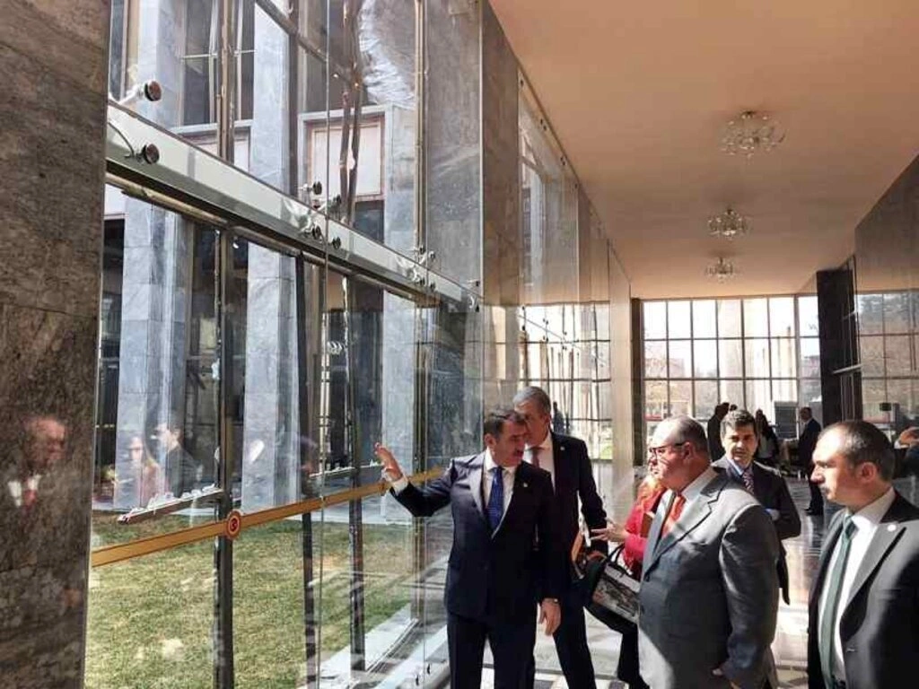 Milletvekili Köktaş Kolombiya heyetini ağırladı