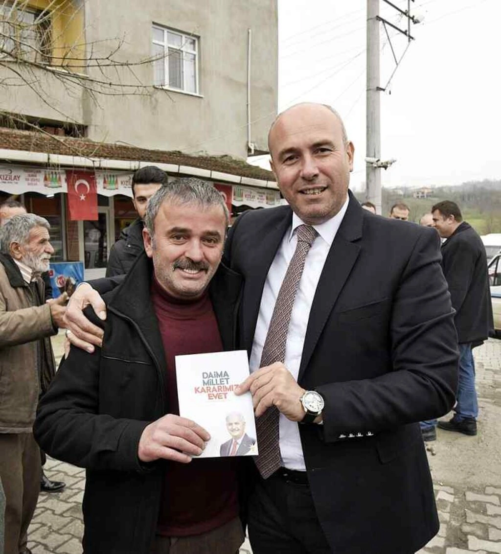 Başkan Hasan Togar EVET için dur durak bilmeden çalışıyor