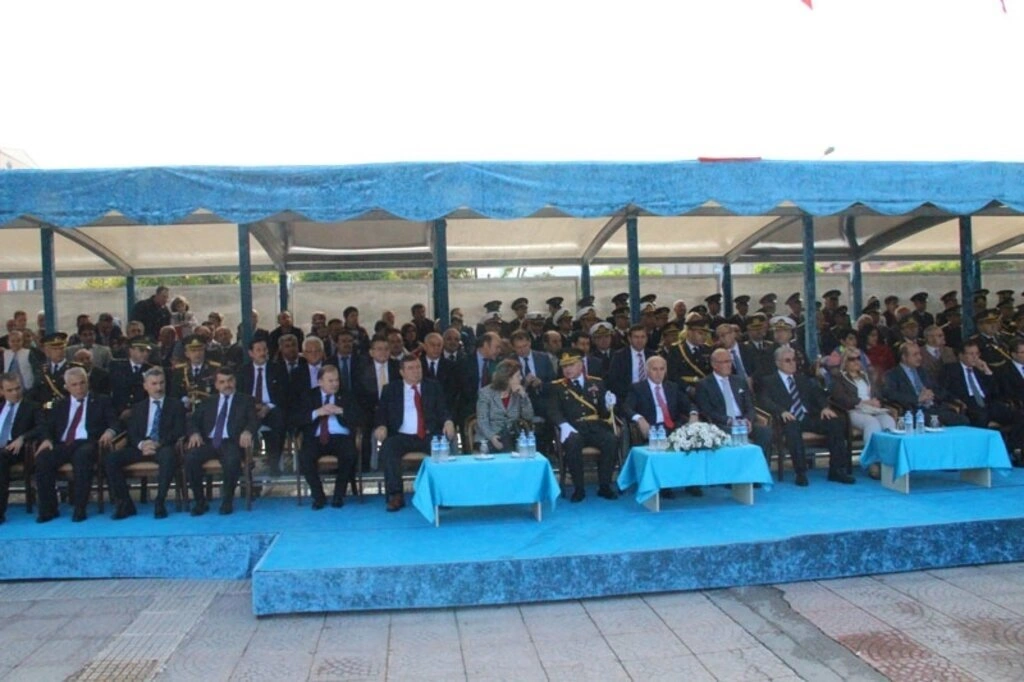 Samsun Cumhuriyet Meydanı'nda 29 Ekim Cumhuriyet Bayramı kutlama töreni fotoğrafları