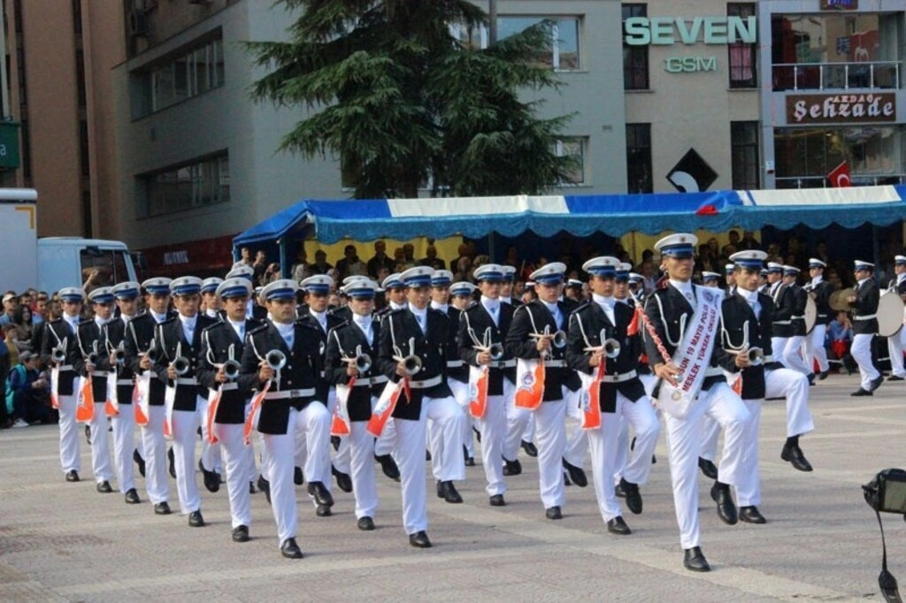 Samsun Cumhuriyet Meydanı'nda 29 Ekim Cumhuriyet Bayramı kutlama töreni fotoğrafları
