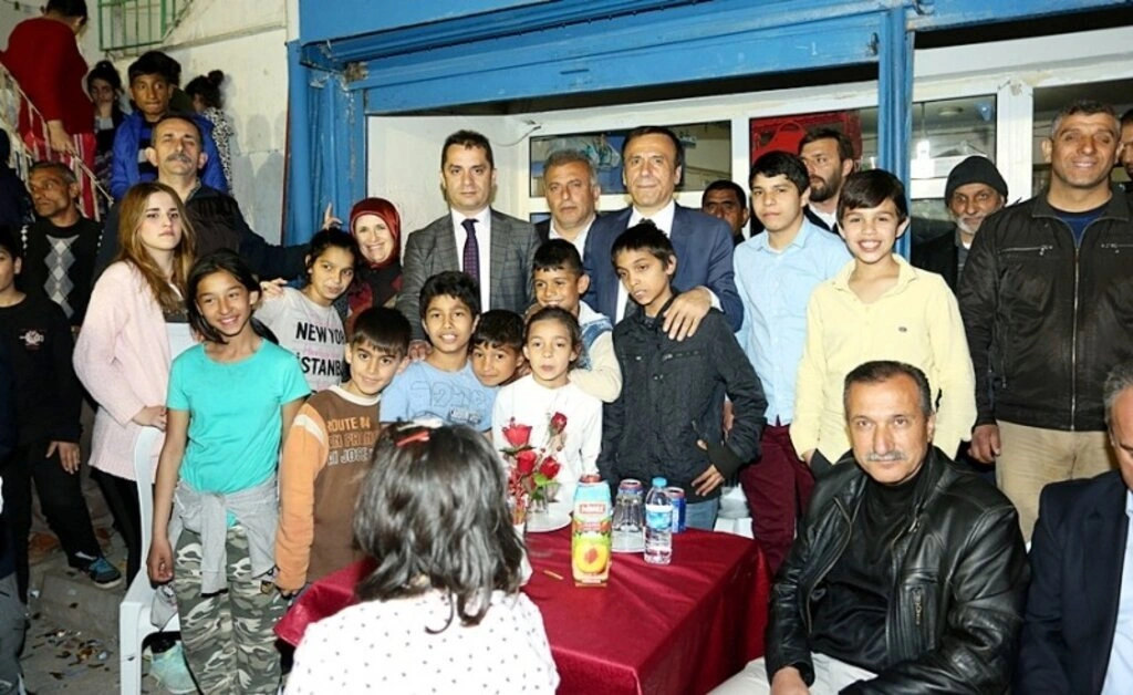 Samsun'da Romanlardan Evet kutlaması