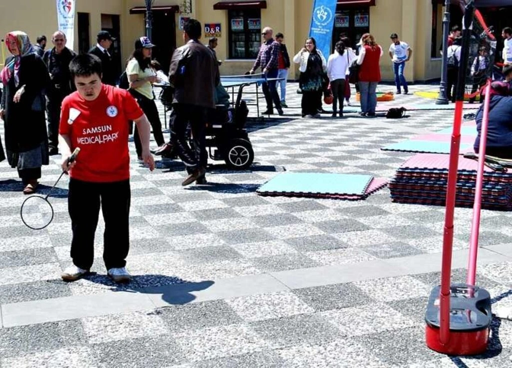 Engelsiz Spor Şenliği Samsun'da yapıldı