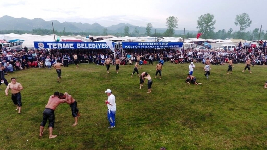 Terme'de 'Hıdırellez' coşkusu