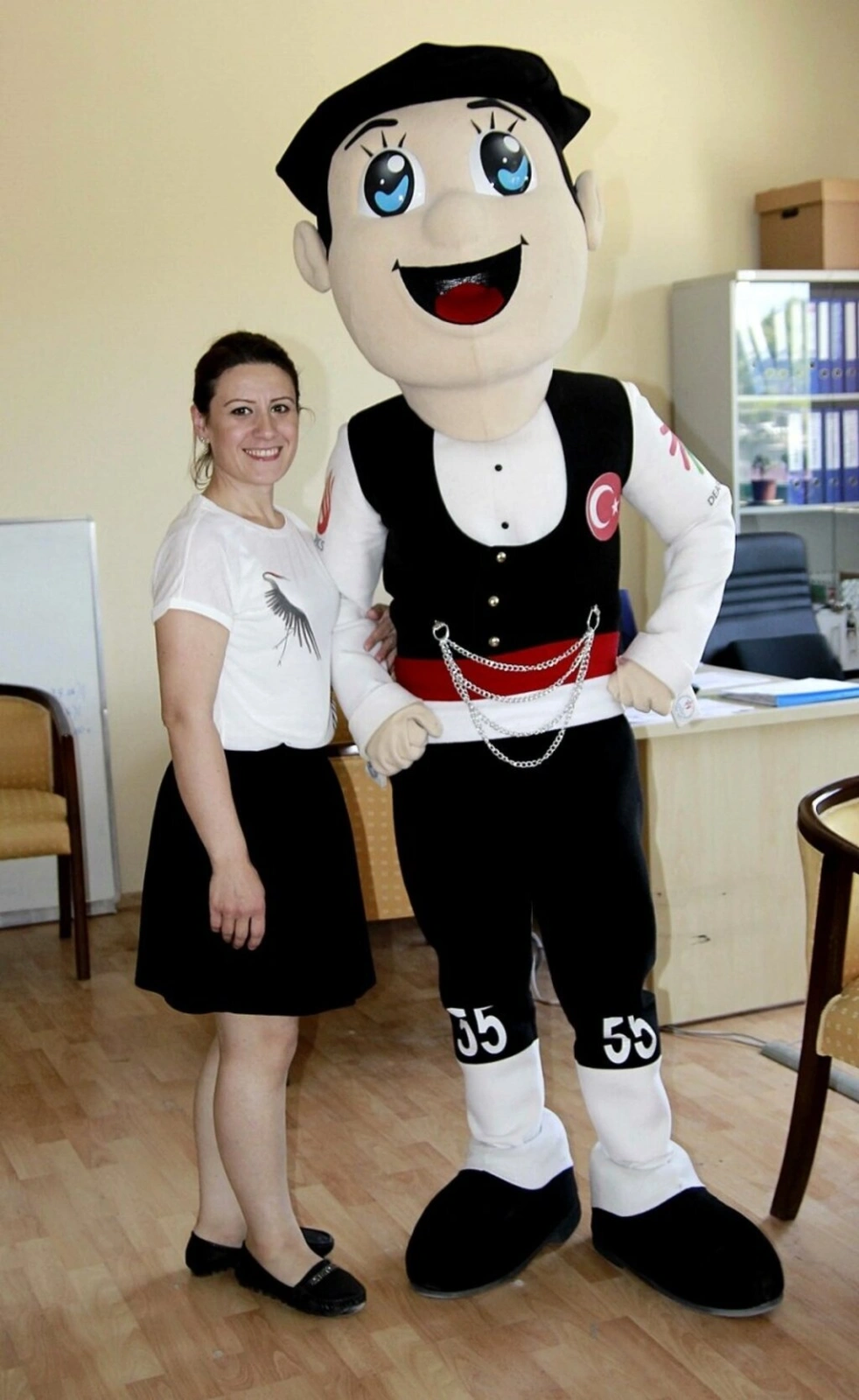 Maskot Çakır SAMULAŞ'ta