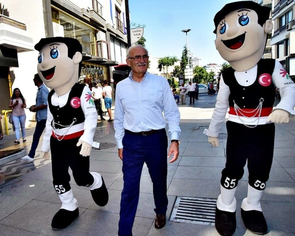 Başkan Yılmaz ve Tok'tan olimpiyatlara davet