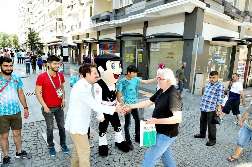 Başkan Yılmaz ve Tok'tan olimpiyatlara davet