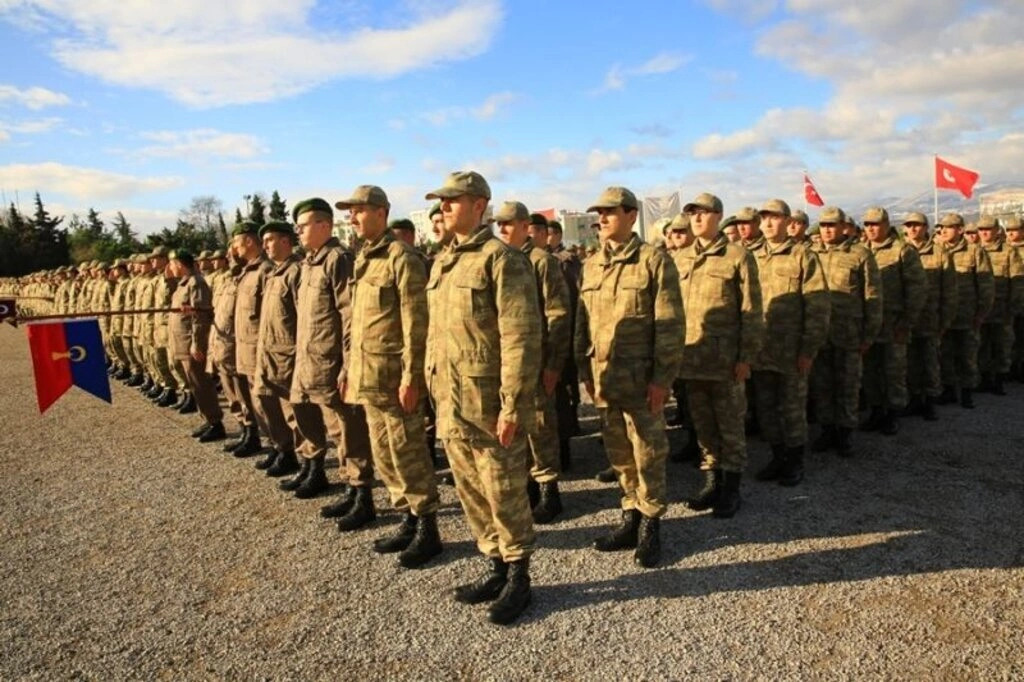 Acemi erler yemin etti