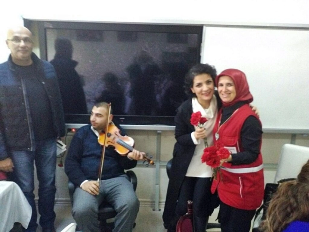 Türk Kızılayı Canik Şube Başkanlığı'ndan öğretmenler günü kutlaması