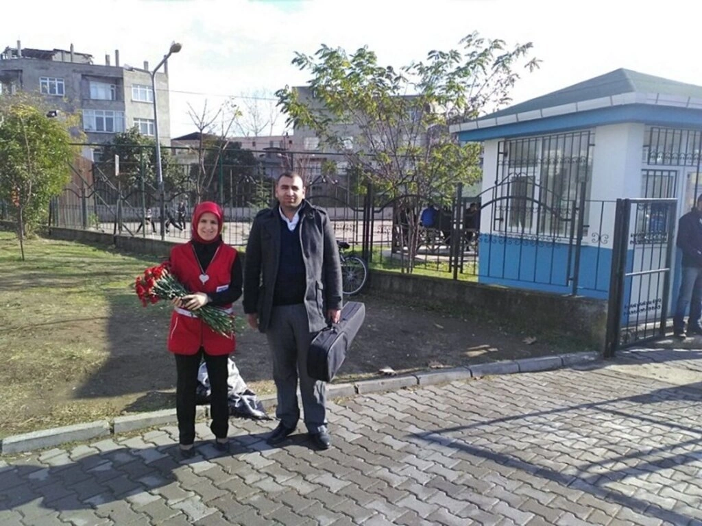 Türk Kızılayı Canik Şube Başkanlığı'ndan öğretmenler günü kutlaması