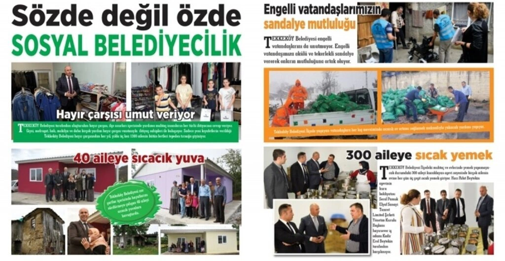 Tekkeköy'ün 2017 karnesi başarılarla dolu