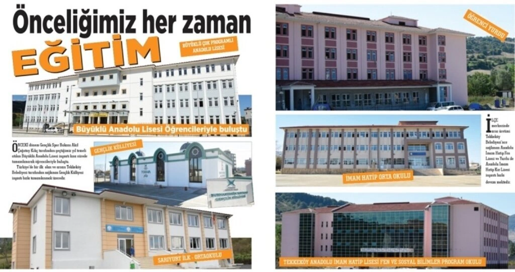 Tekkeköy'ün 2017 karnesi başarılarla dolu