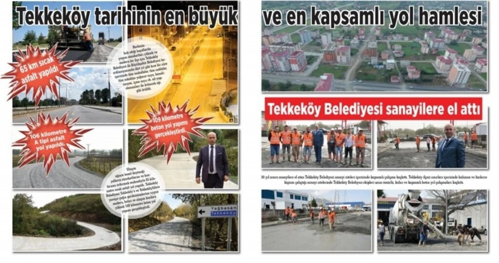 Tekkeköy'ün 2017 karnesi başarılarla dolu