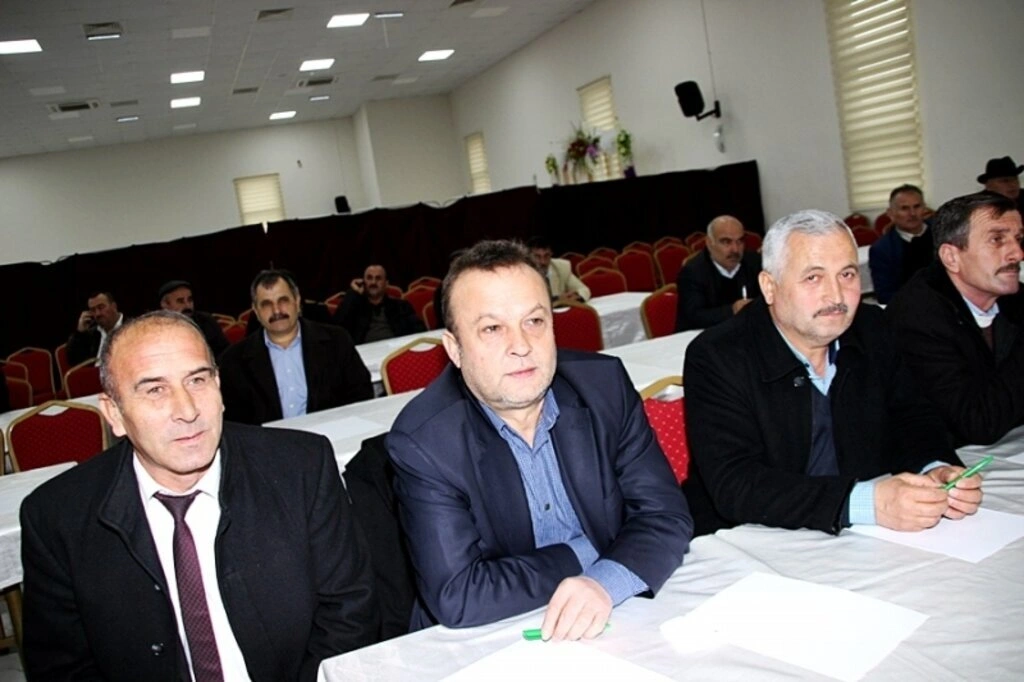ALAÇAM BELEDİYE BAŞKANI HADİ UYAR MUHTARLAR İLE İSTİŞARE TOPLANTISINDA BİR ARAYA GELDİ