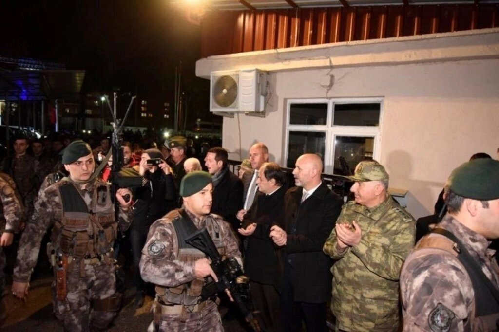 Kahramanlarımız Samsun'dan Afrin'e gidiyor