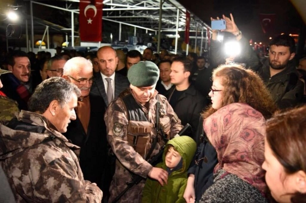 Kahramanlarımız Samsun'dan Afrin'e gidiyor