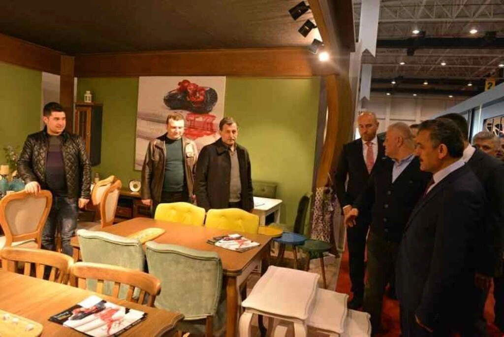 GÖZ KAMAŞTIRAN TASARIMLAR TÜYAP SAMSUN 3. MOBİLYA VE DEKORASYON FUARI’NDA